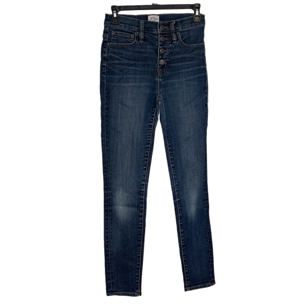 J. Crew Dark Wash Skinny Jeans - size 25
